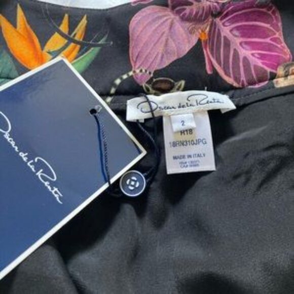 Oscar de la Renta Silk Trousers - Picture 11 of 16